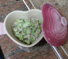 白汁西蘭花菇菇雞肉